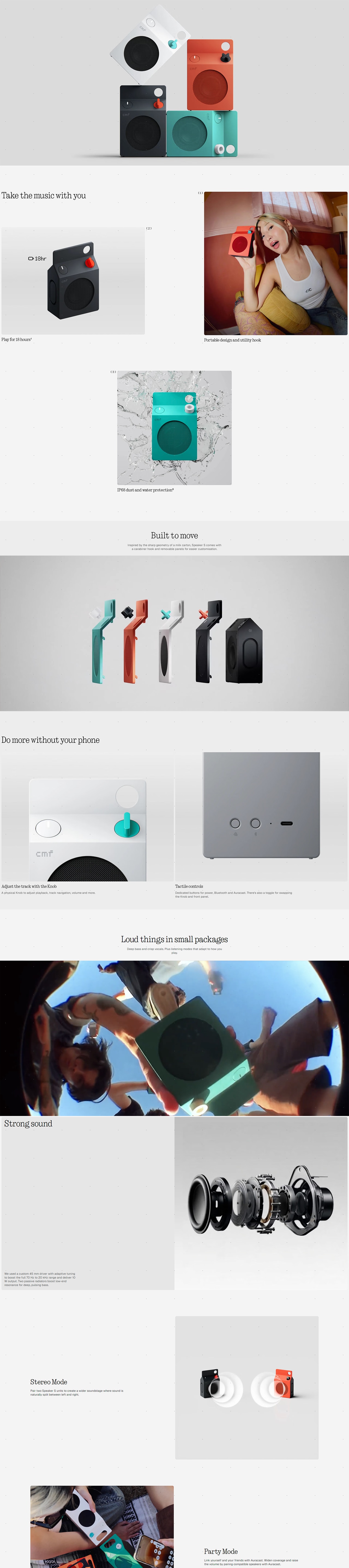 Nothing CMF Speaker S Bluetooth Speaker