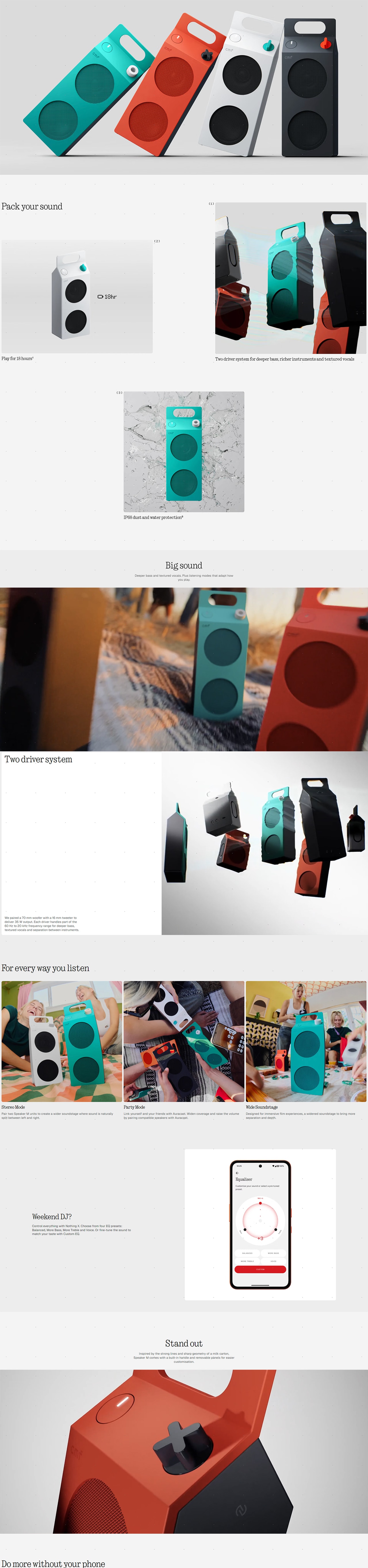 Nothing CMF Speaker M 藍芽喇叭