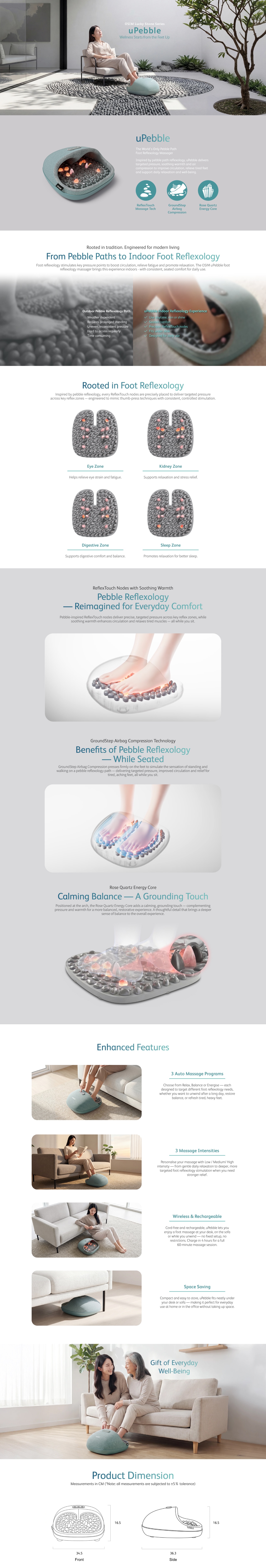 OSIM uPebble Leg Massager