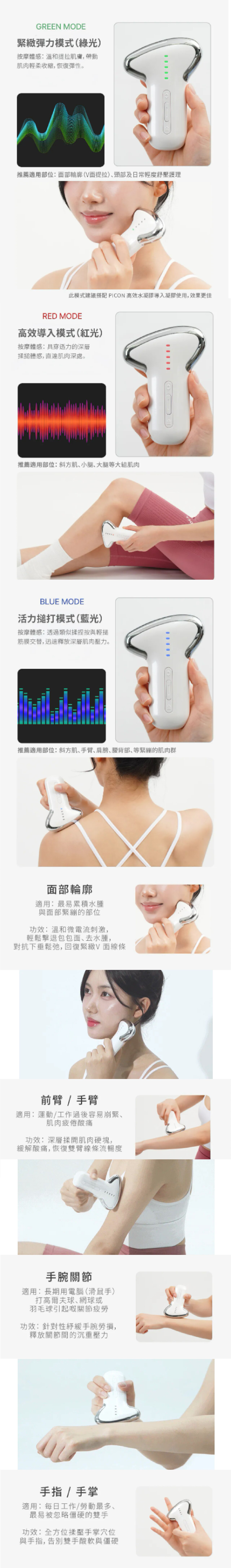 OTHERS 3rd Gen V2 All-in-One EMS Fascia & Beauty Massager