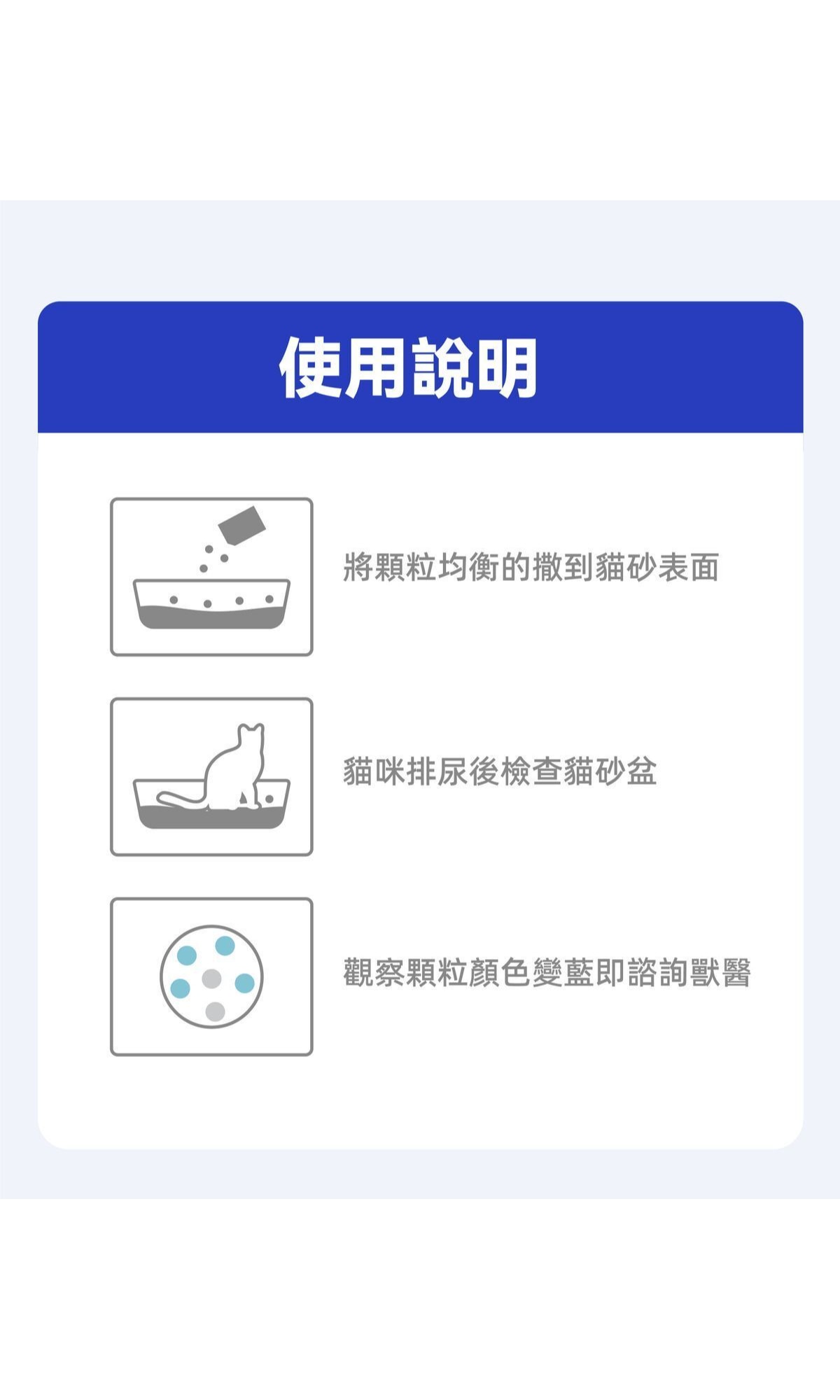 Dr. Vet 貓咪隱⾎尿液3秒檢測顆粒