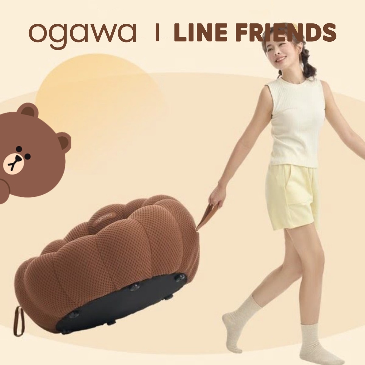 Ogawa Line Friends Massage Sofa OF-3588