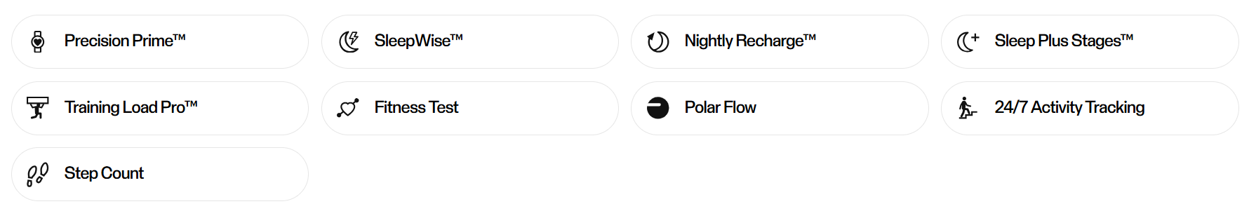 POLAR LOOP Screen-Free Wearable Health Band & Fitness Tracker