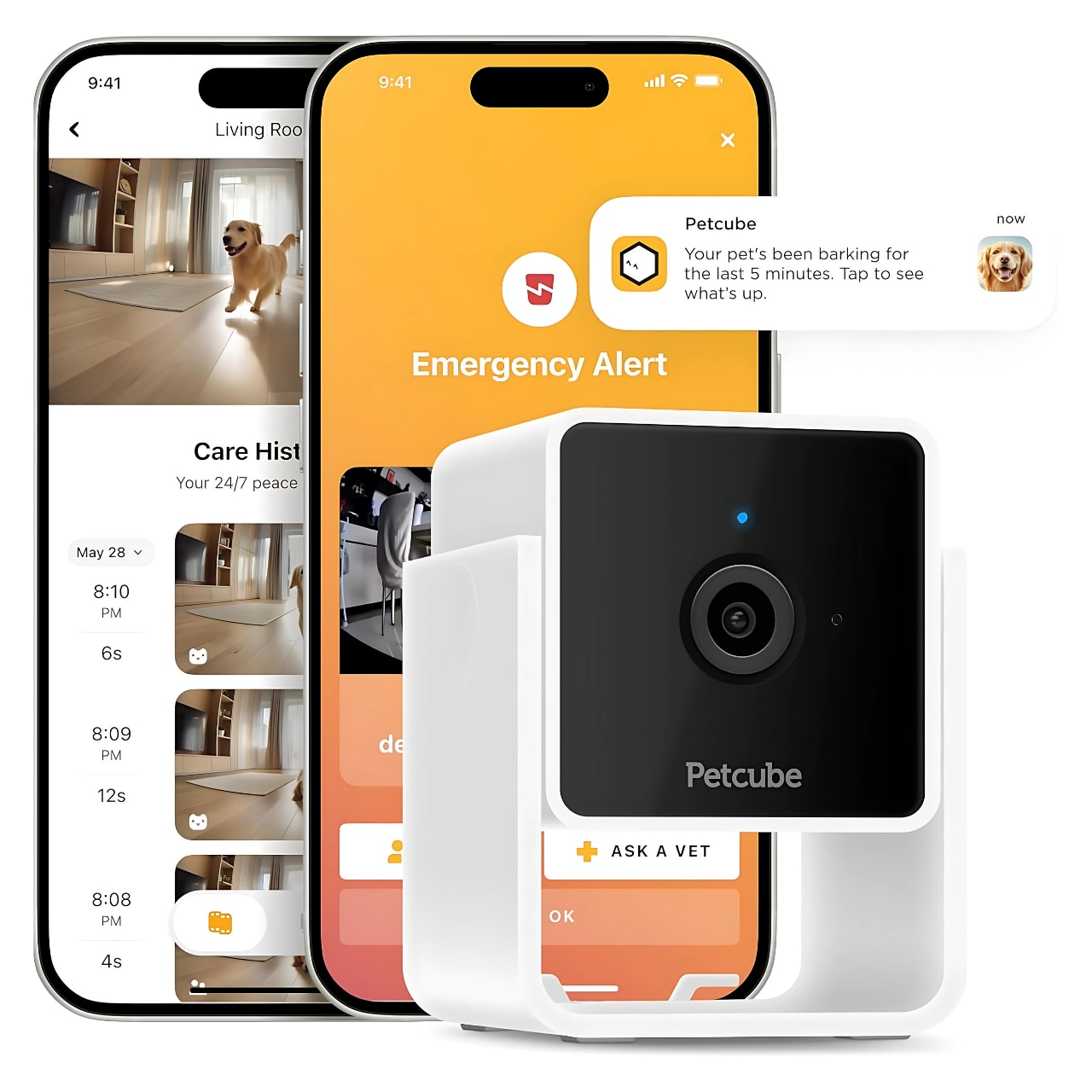 PETCUBE Cam 寵物室內智能攝影機