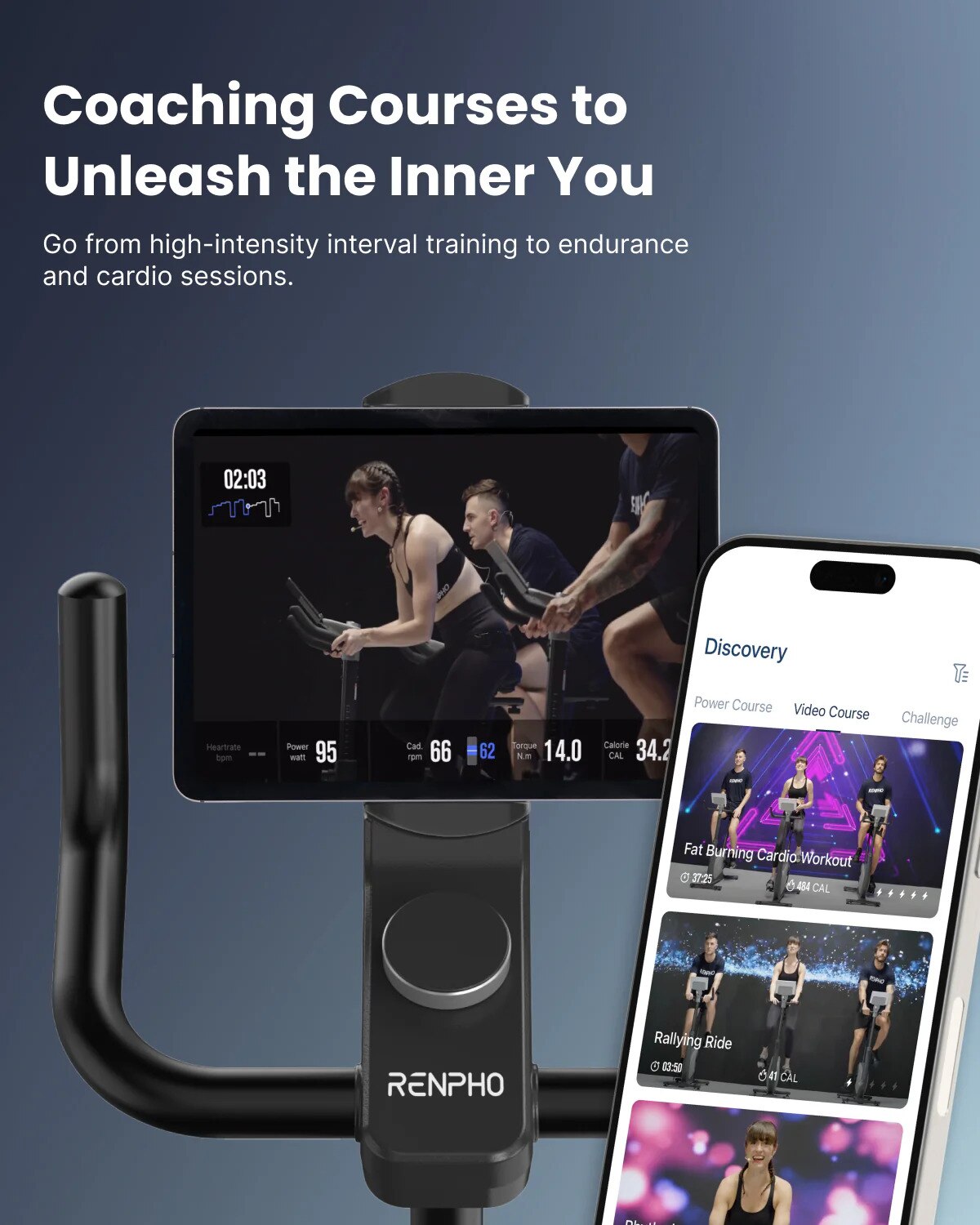 RENPHO AI Smart Bike