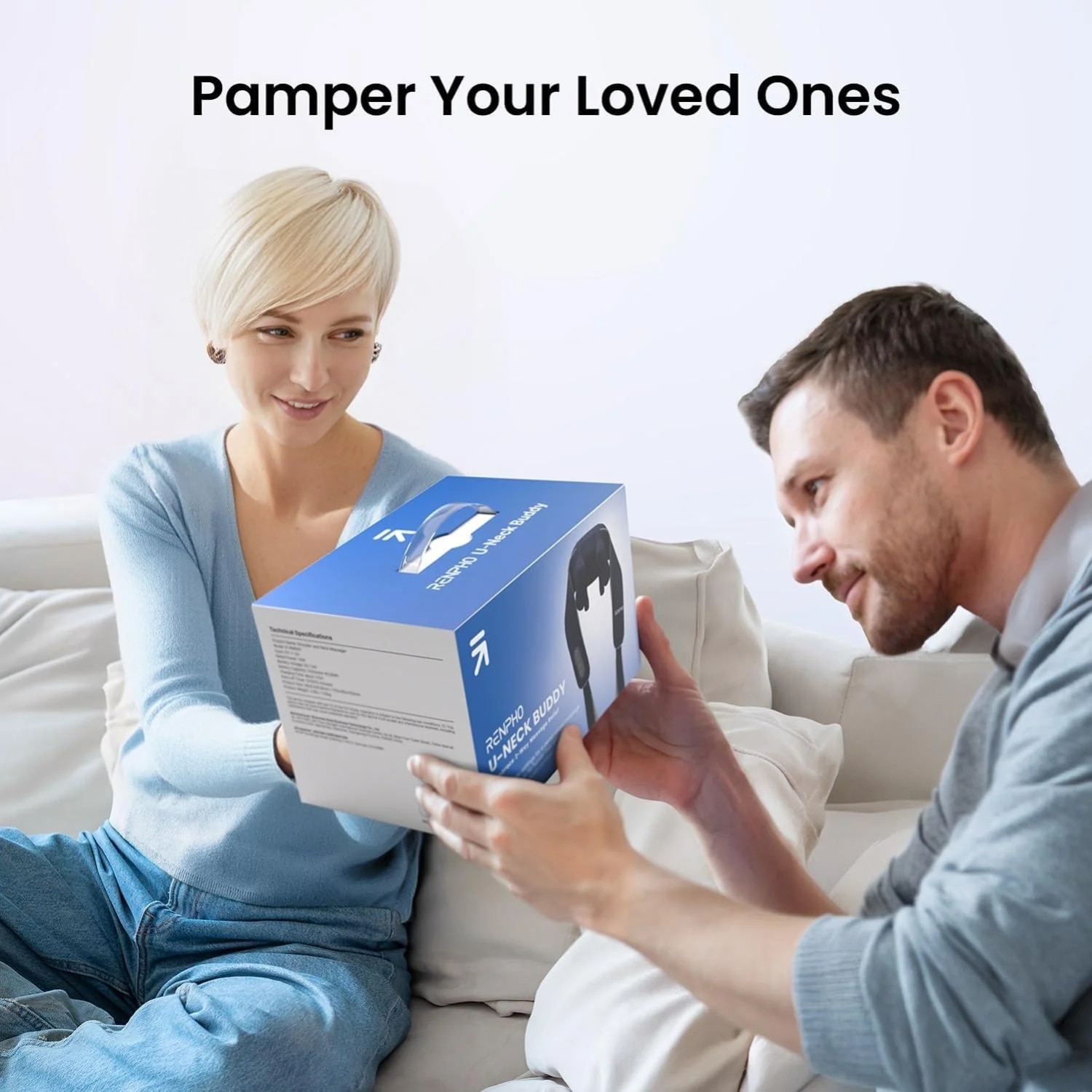 RENPHO U Neck Buddy Neck & Shoulder Massager