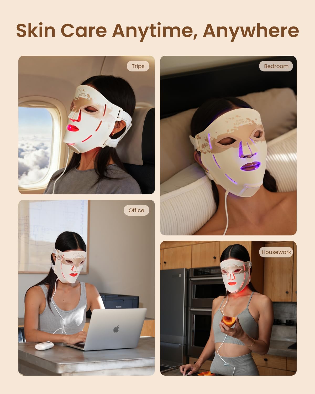 RENPHO REJUVEN ARTEMIS LED光療面膜 E100B