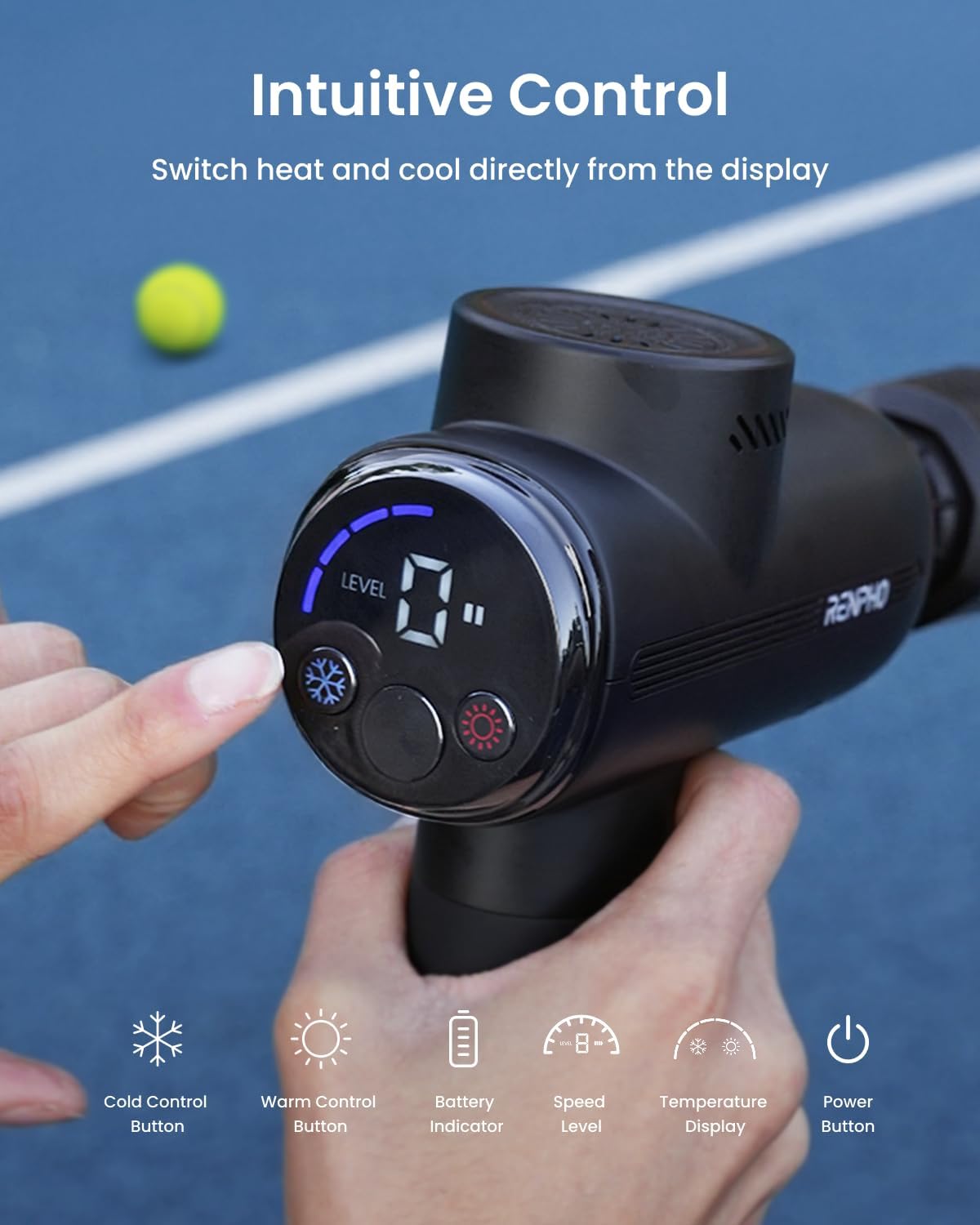 RENPHO Active Thermacool 2 按摩槍