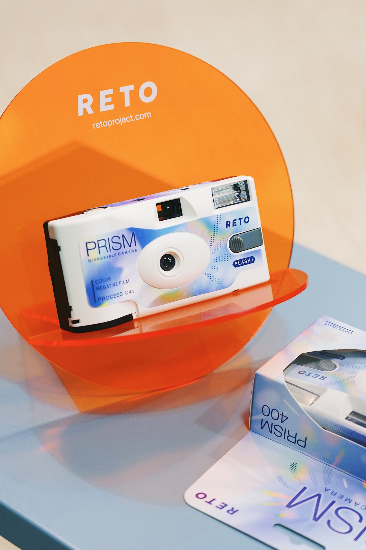 RETO Retocolor Prism 400 35MM Disposable Film Camera 27EXP