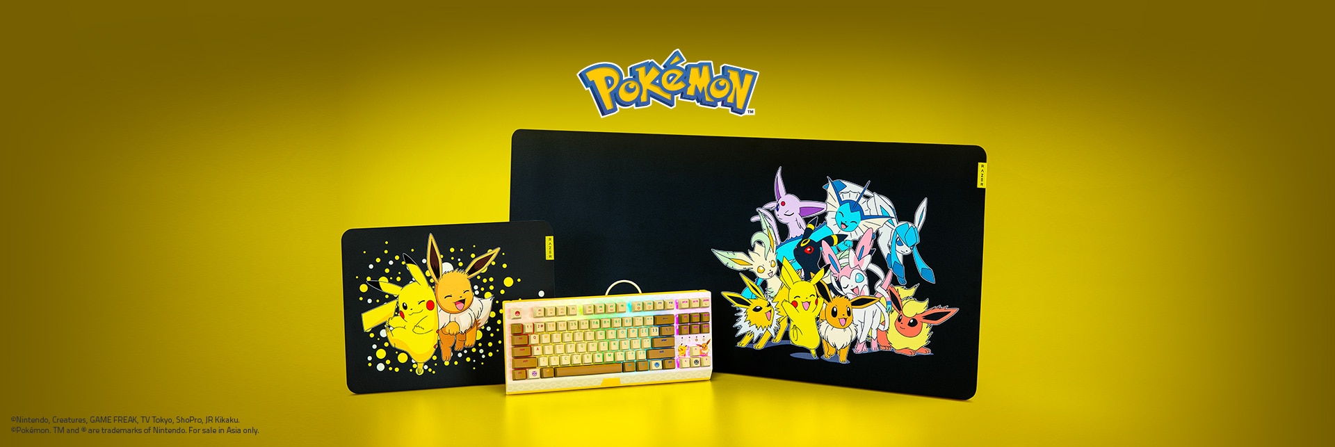 Razer Gigantus V2 - Soft Gaming Mouse Mat (Medium) - Pokemon Edition