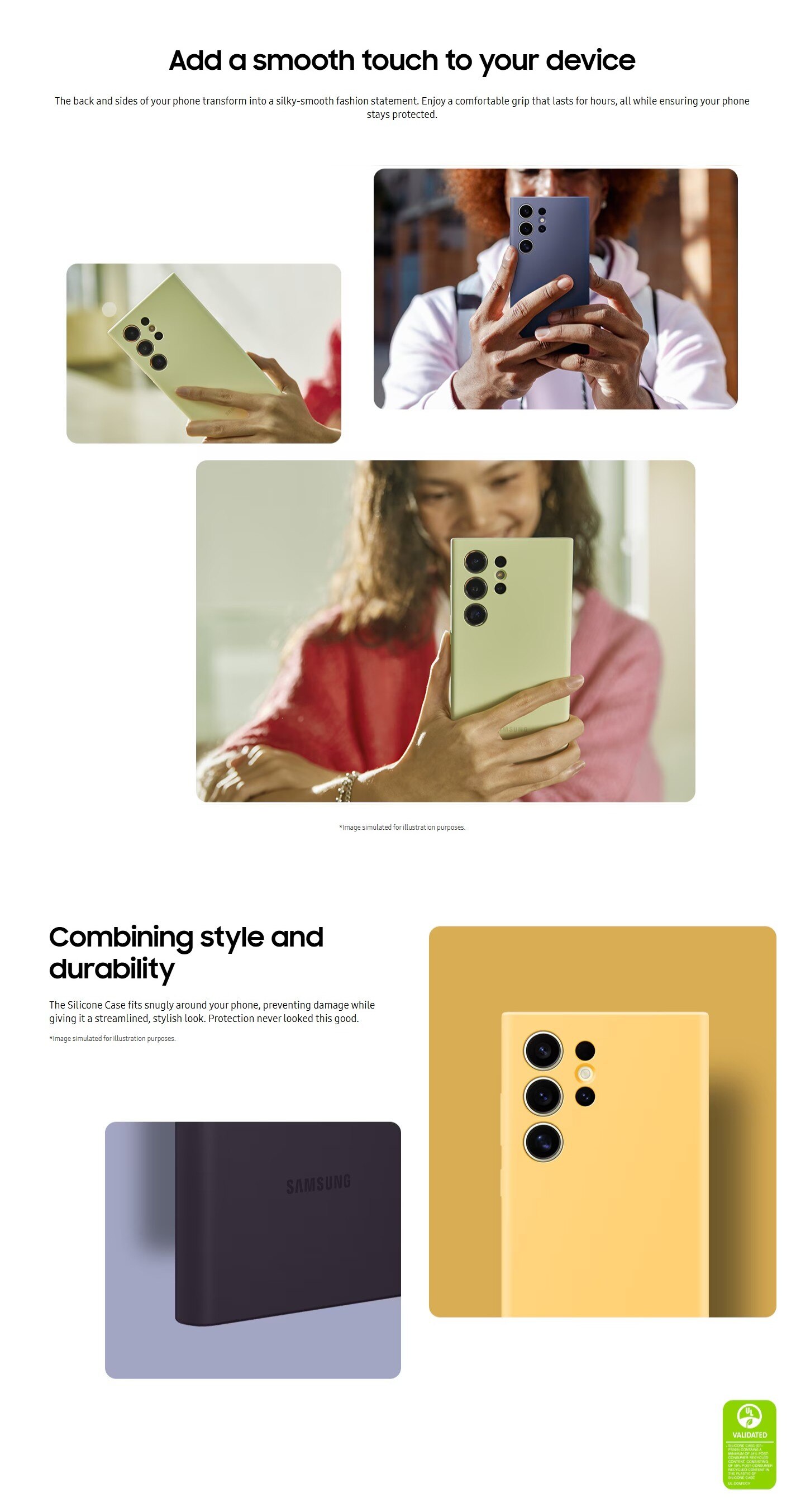 SAMSUNG Galaxy S24 Ultra Silicone Case