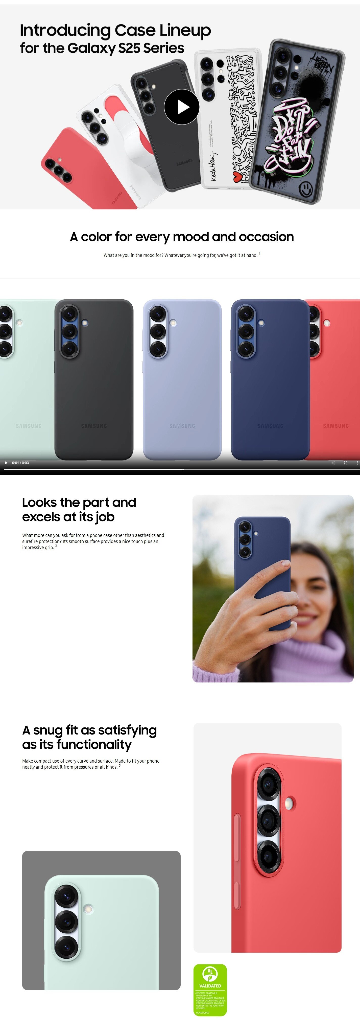 SAMSUNG Galaxy S25+ Silicone Case