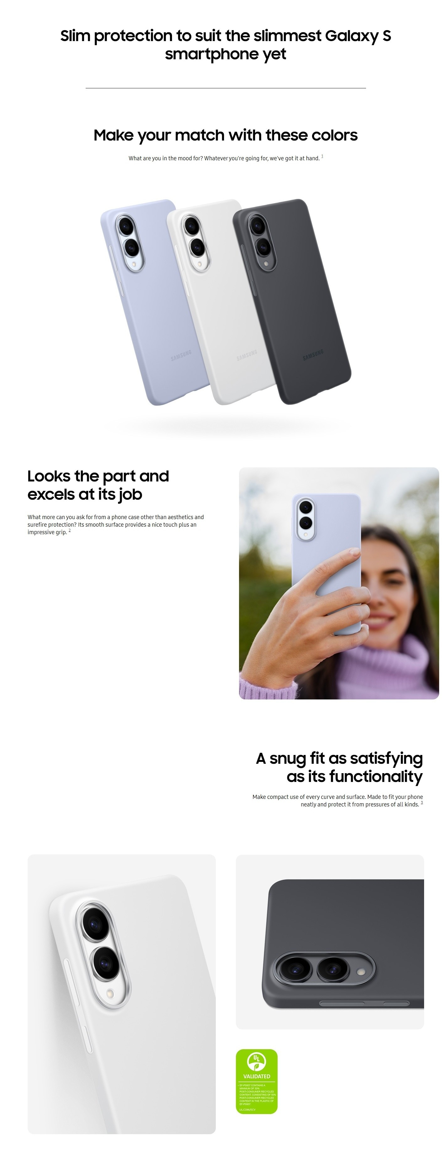SAMSUNG S25 Edge Silicone Case
