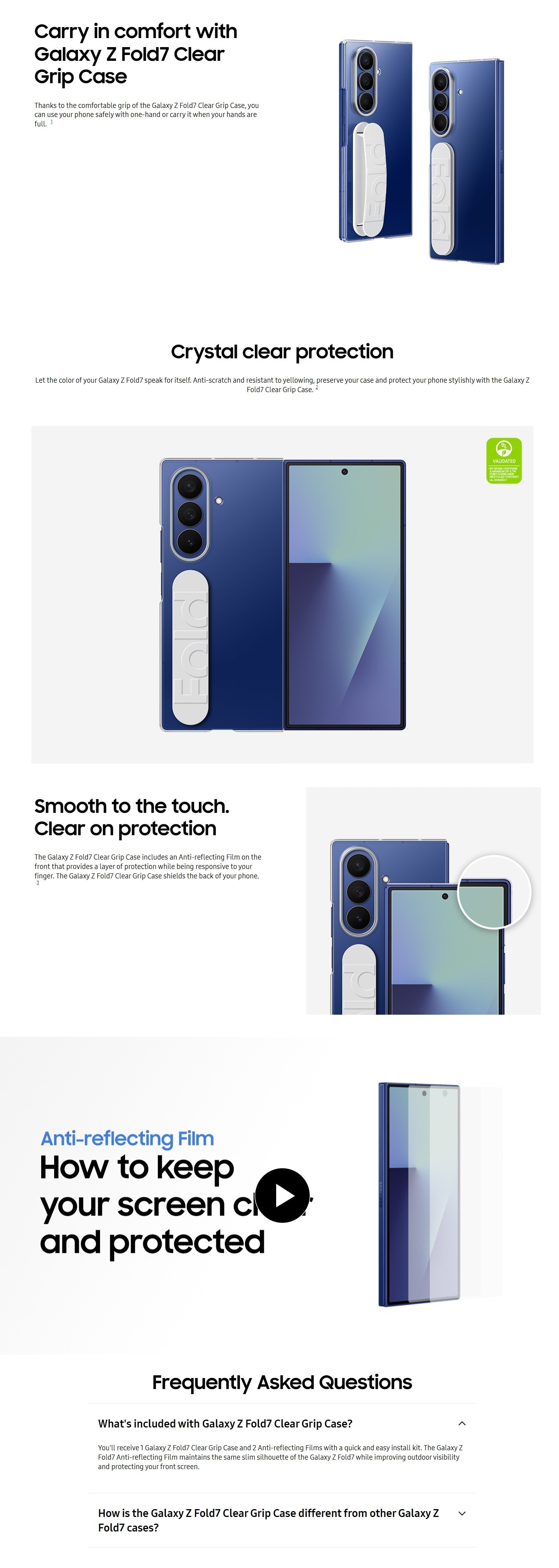 SAMSUNG Galaxy Z Fold7 Mobile Phone Case with Ring