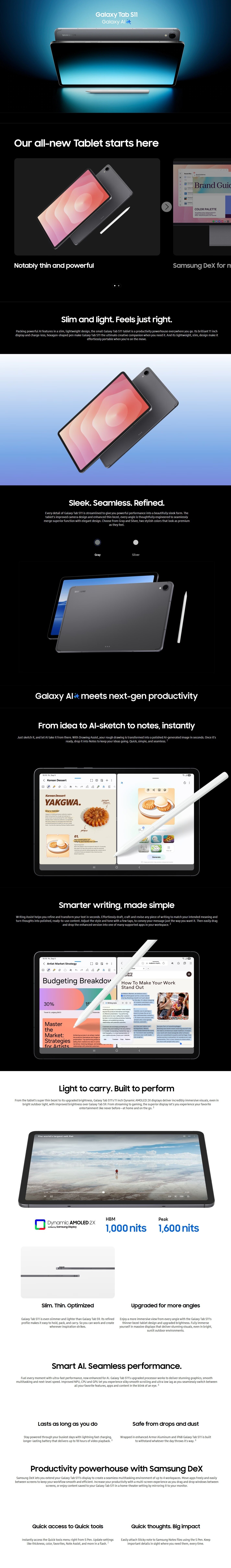 SAMSUNG Galaxy Tab S11 Tablet