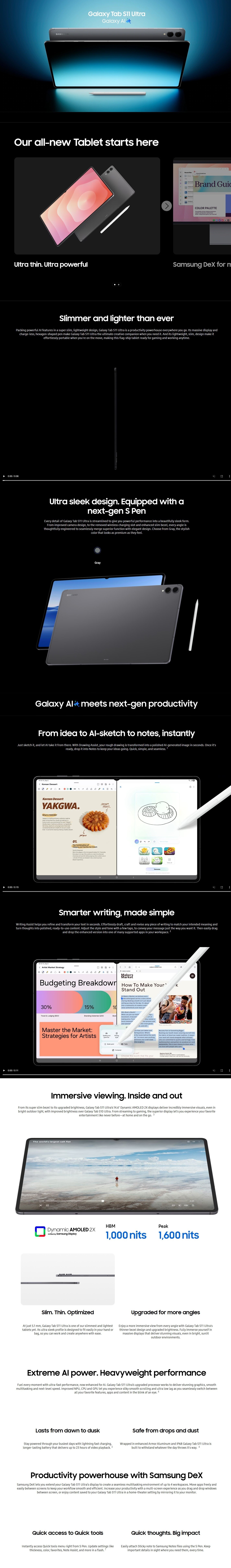 SAMSUNG Galaxy Tab S11 Ultra Tablet