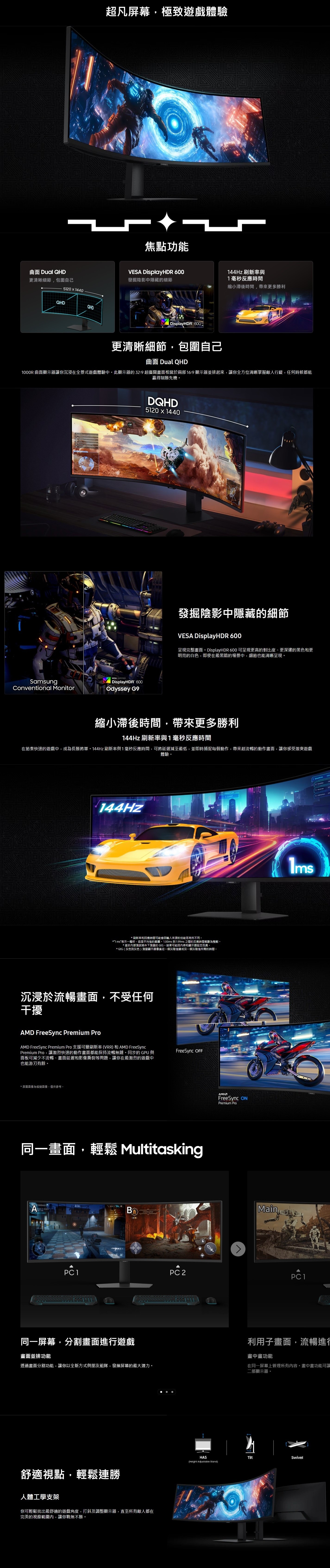 SAMSUNG 三星電子 LS49FG916ECXXK 49
