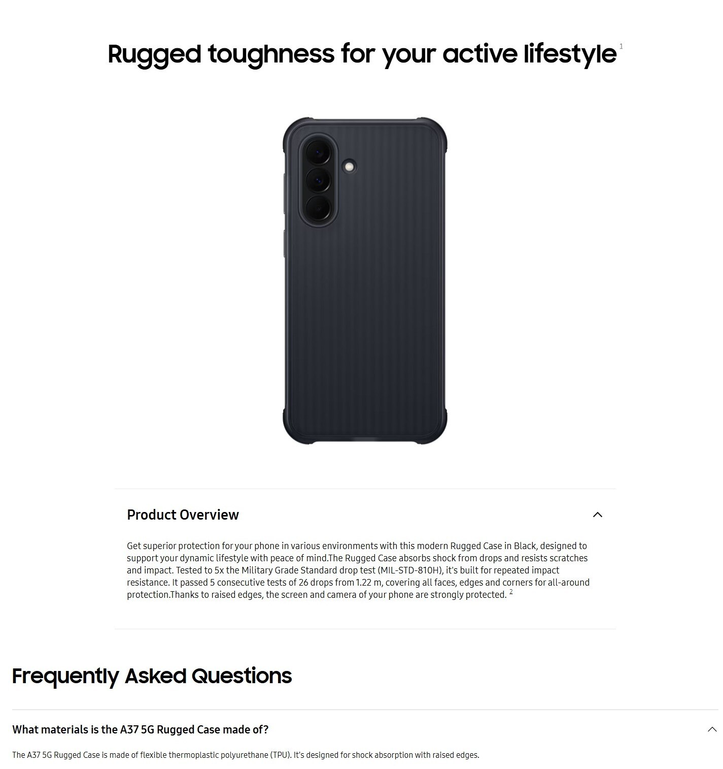 SAMSUNG Galaxy A37 Rugged Case Mobile Phone Case