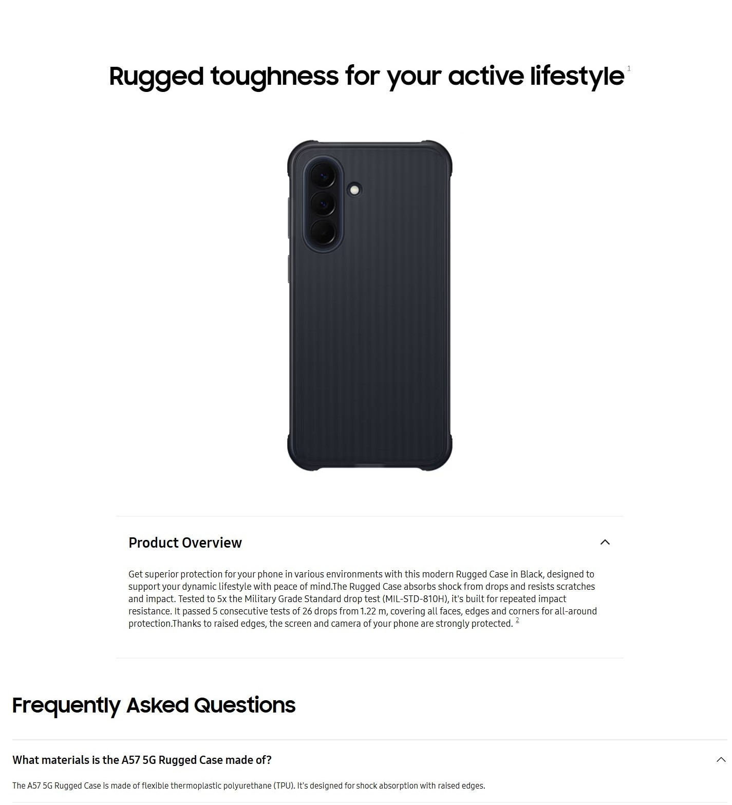SAMSUNG Galaxy A57 Rugged Case Mobile Phone Case