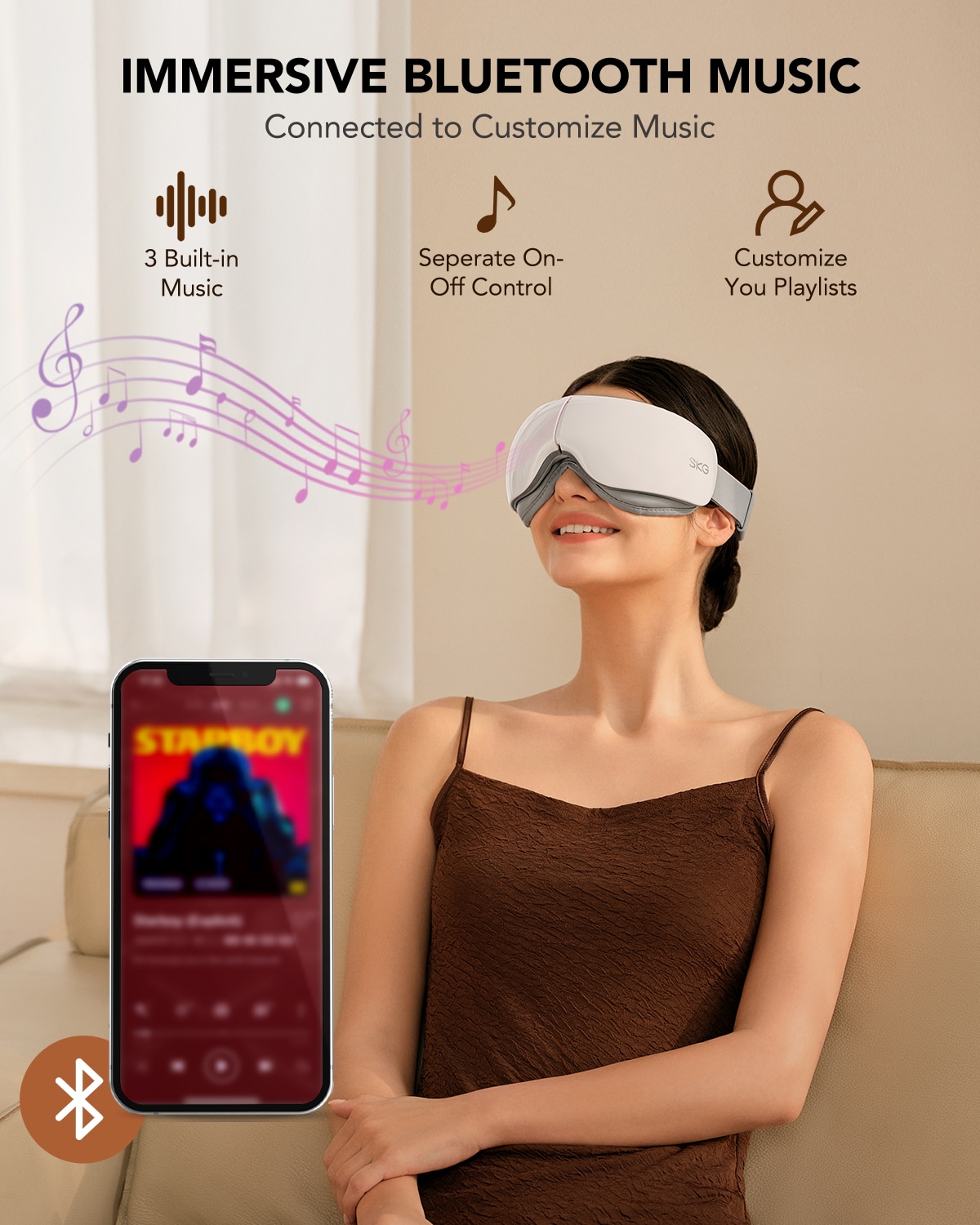 SKG ES500 Eye Massager