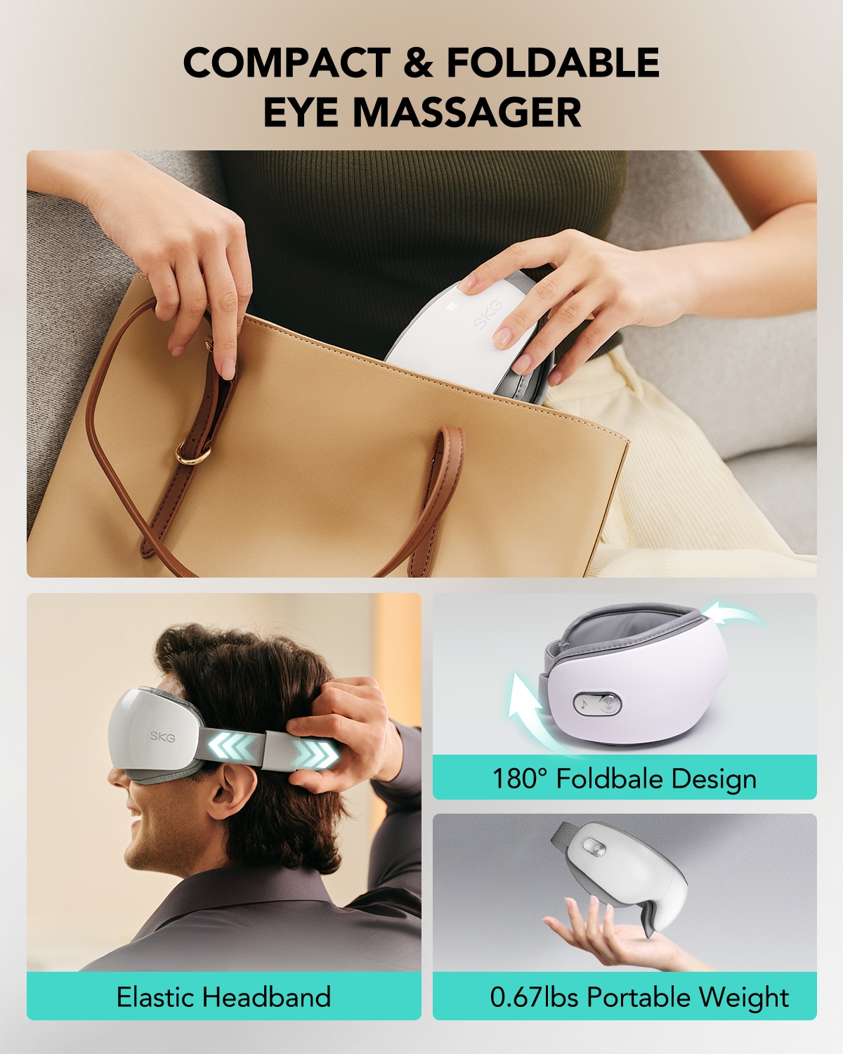 SKG ES500 Eye Massager