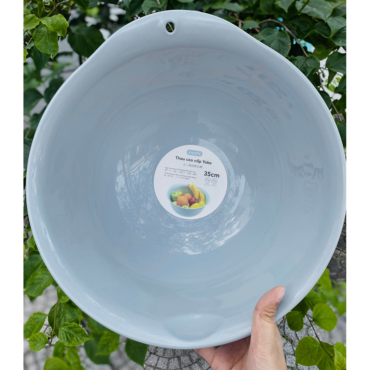 SOKO 213058 越南製淺藍色大圓兜 35cm