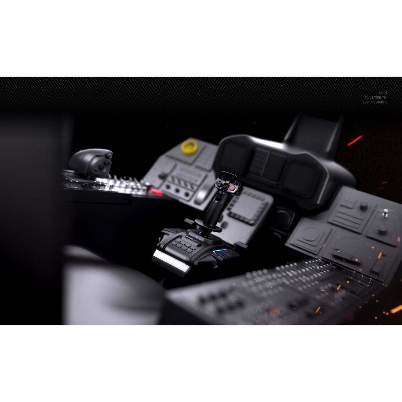 SONY ACE COMBAT 8: WINGS OF THEVE Flight Stick for PS5, PS4, and PC (SPF-034)
