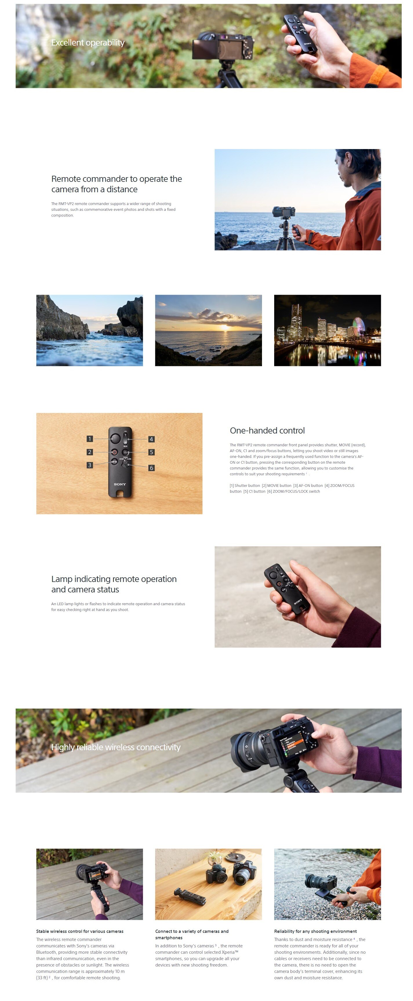SONY RMT-VP2 Remote Commander