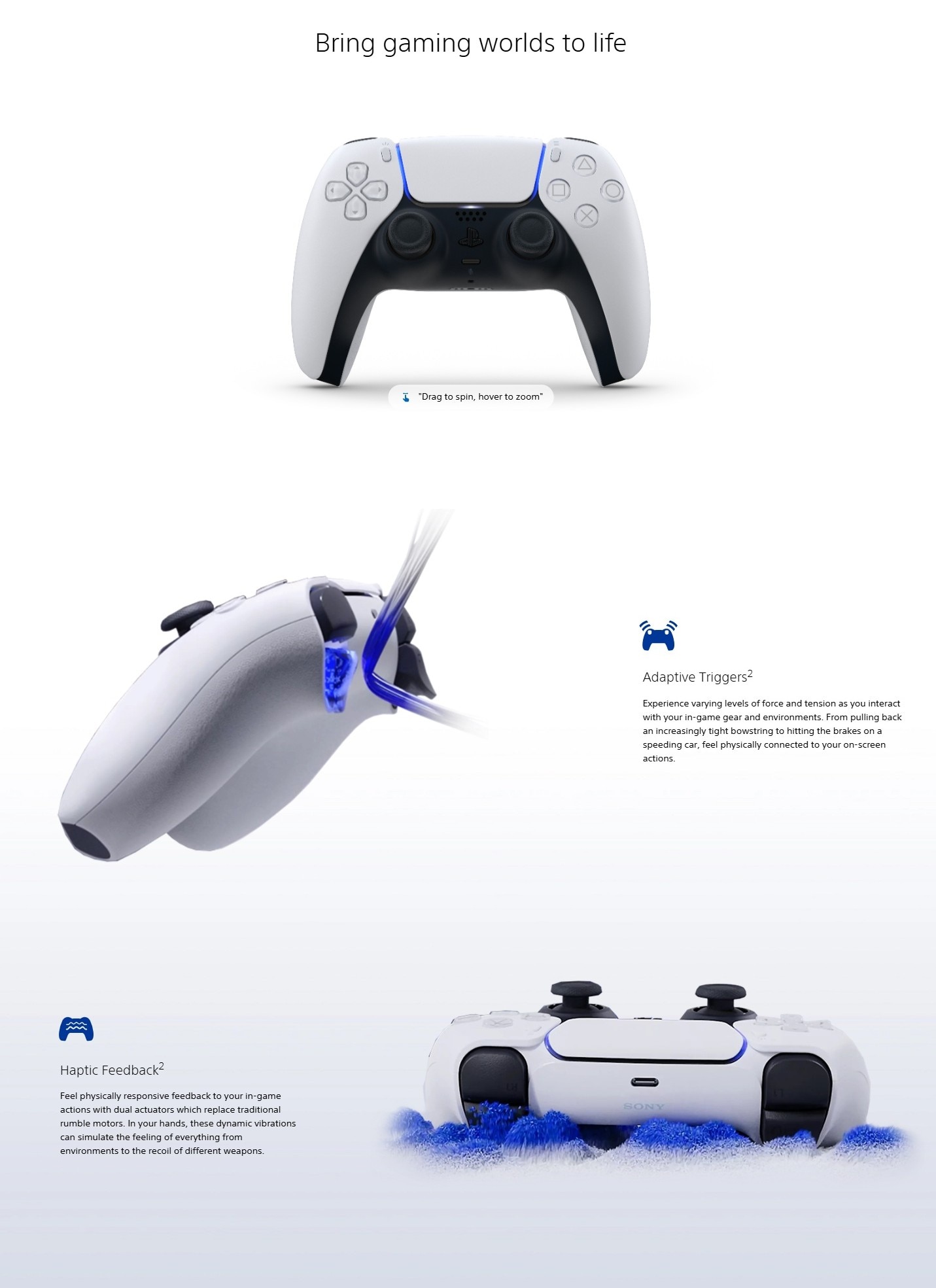 SONY PlayStation® DualSense™ Wireless Controller + USB Cable