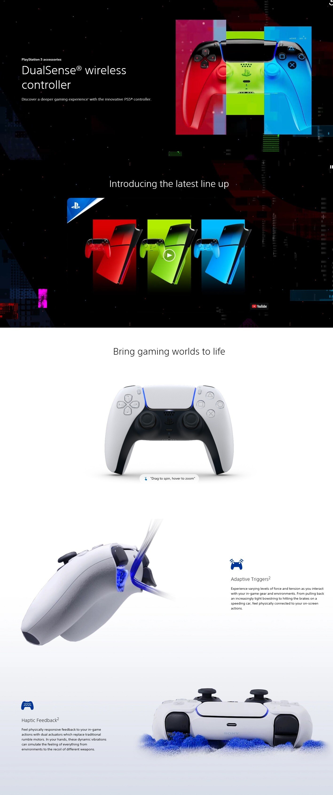 SONY PlayStation® DualSense™ Wireless Controller (HYPERPOP Collection)