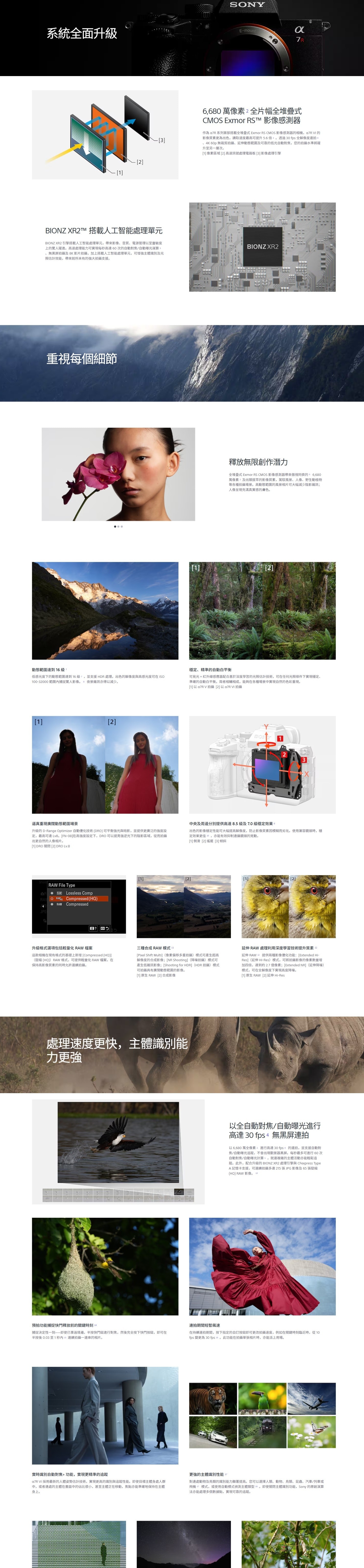 SONY 索尼 A7R VI 全片幅高解像度相機 (ILCE-7RM6)