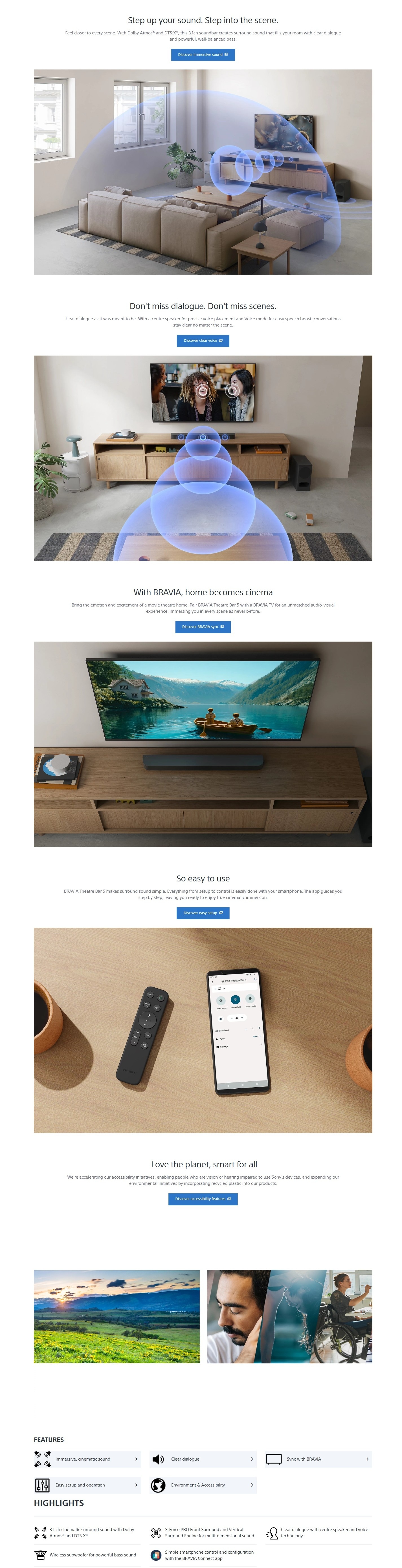 SONY BAR 5 Soundbar