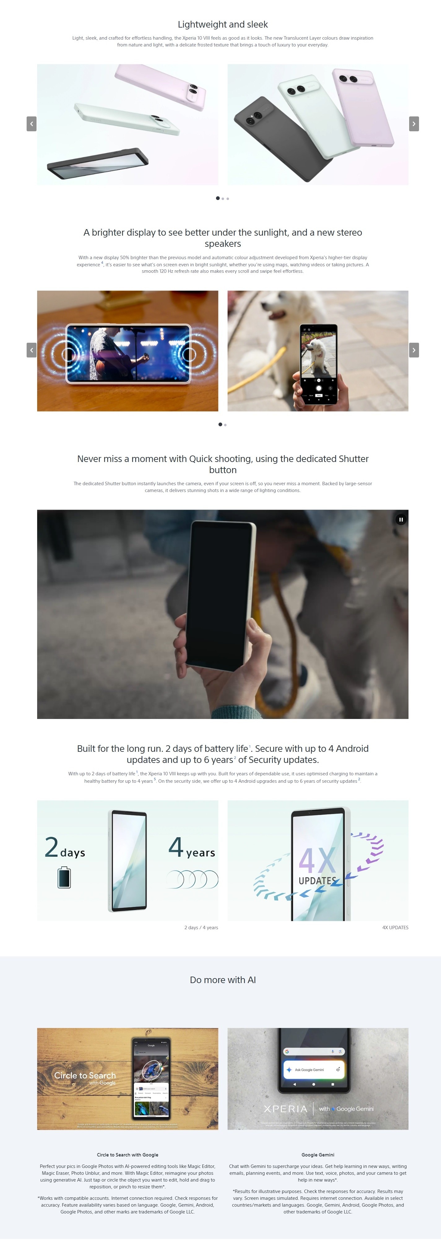 SONY Xperia 10 VIII Smartphone