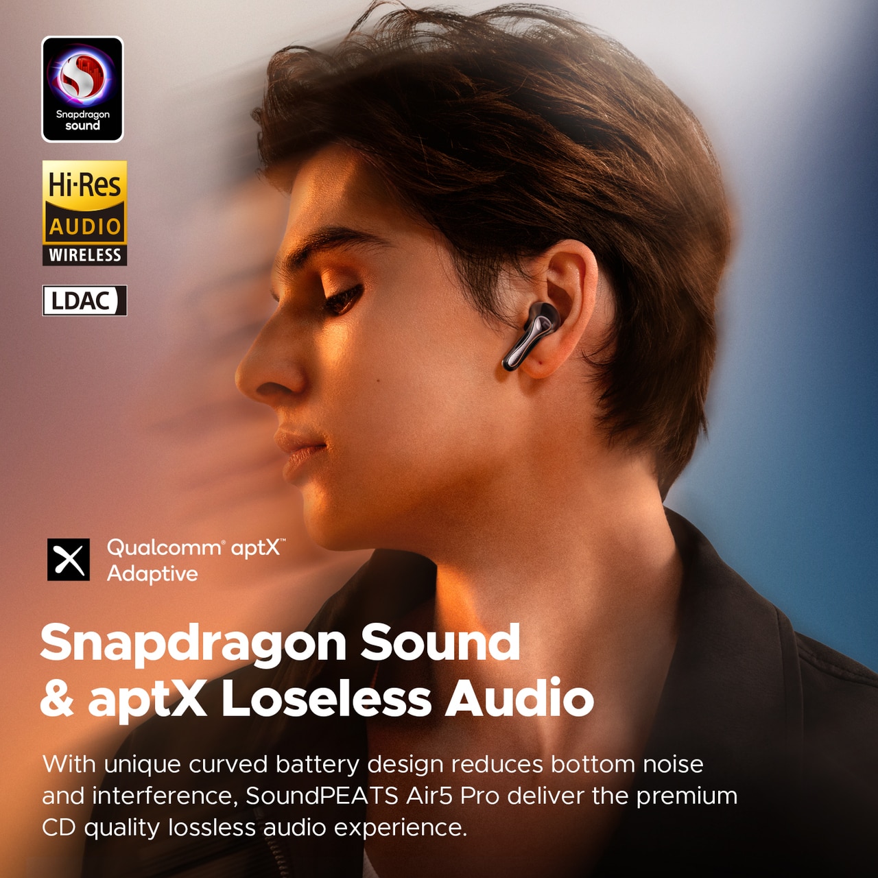 SOUNDPEATS Air5 Pro ANC Wireless Earbuds