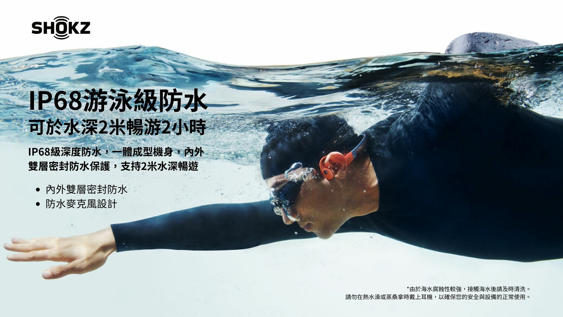 Shokz OpenSwim Pro (S710) 耳機