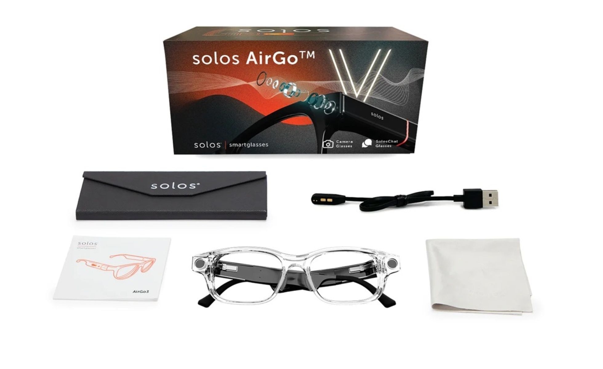 Solos AirGo V Krypton 2 Smart Glasses