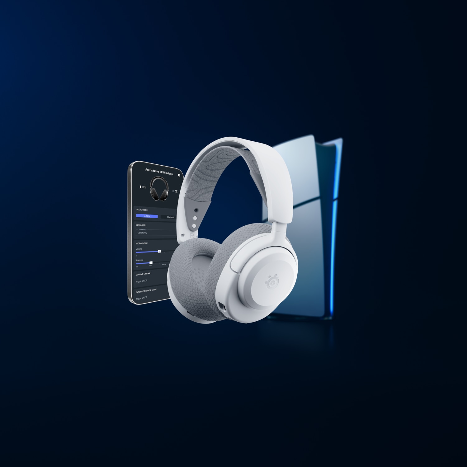 SteelSeries Arctis Nova 3P 無線多平台電競耳機