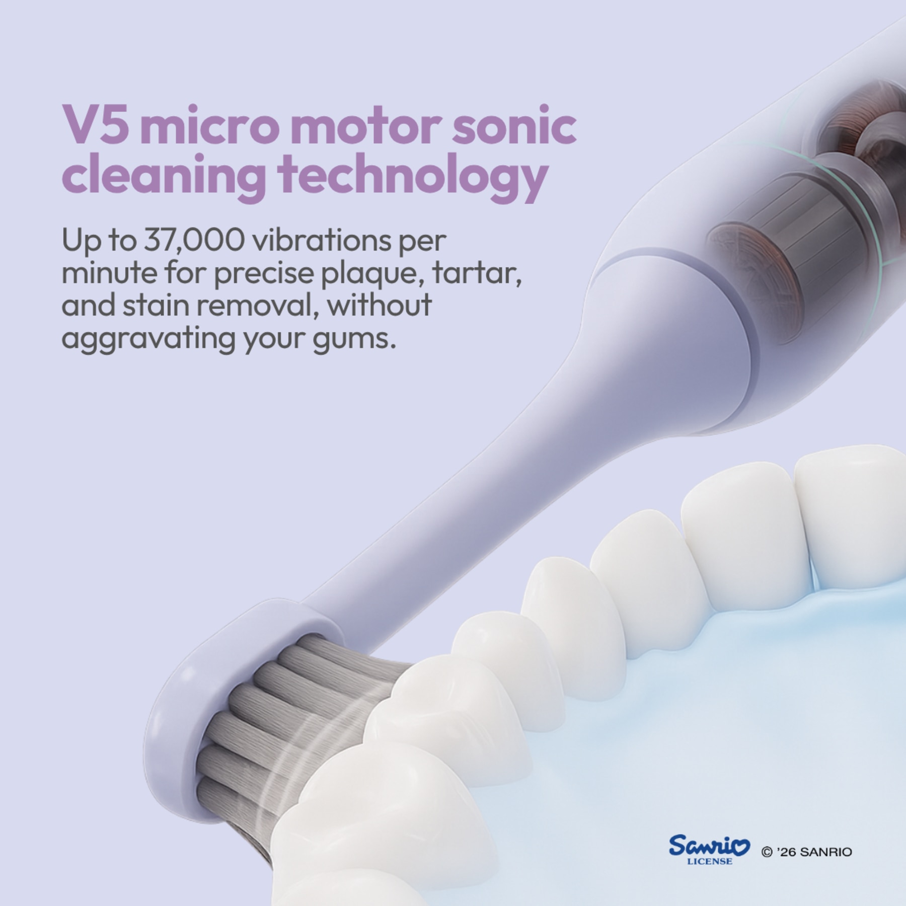 Stryv Sanrio Electrical Toothbrush