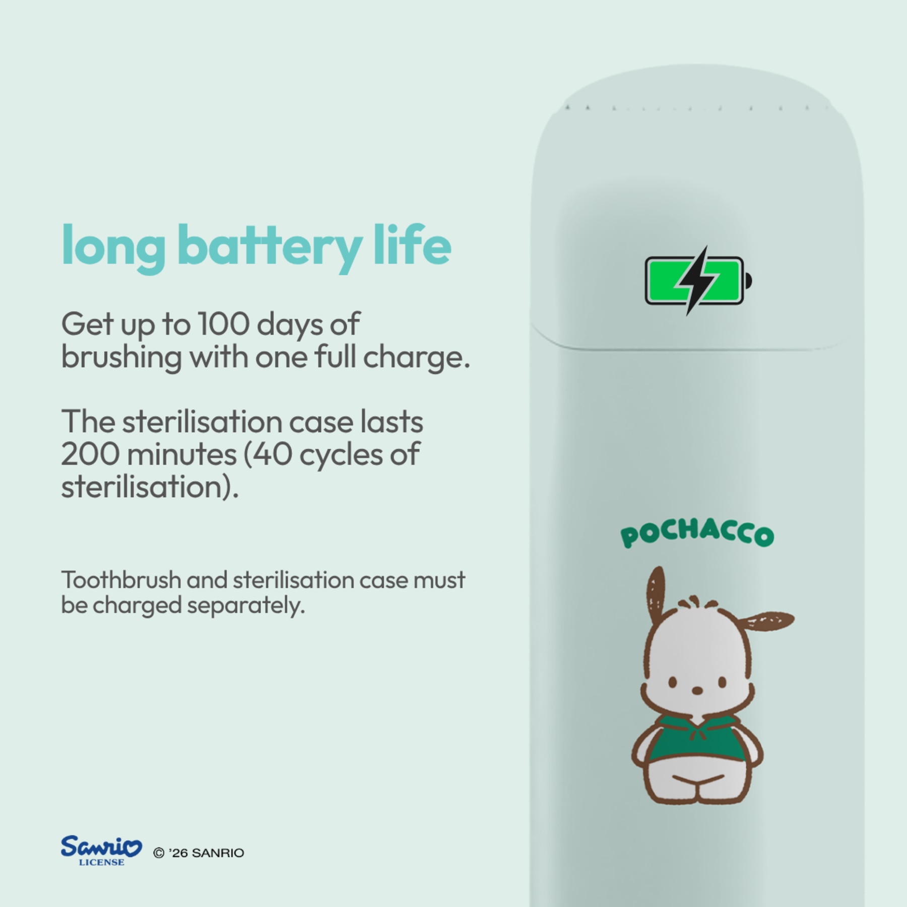 Stryv Sanrio Electrical Toothbrush