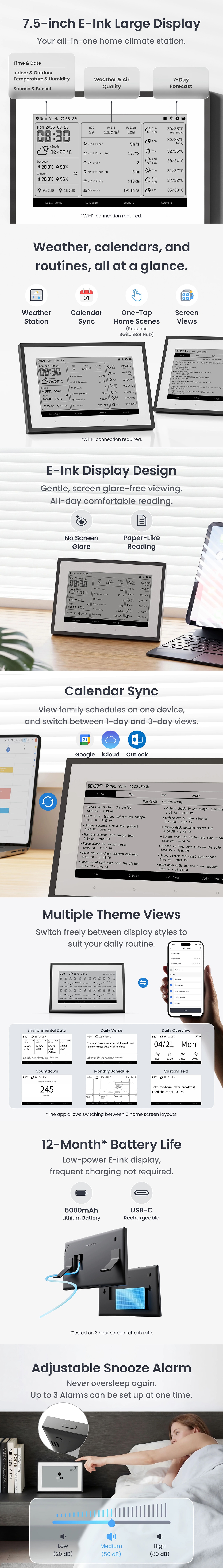 SwitchBot E-Ink Home Dashboard