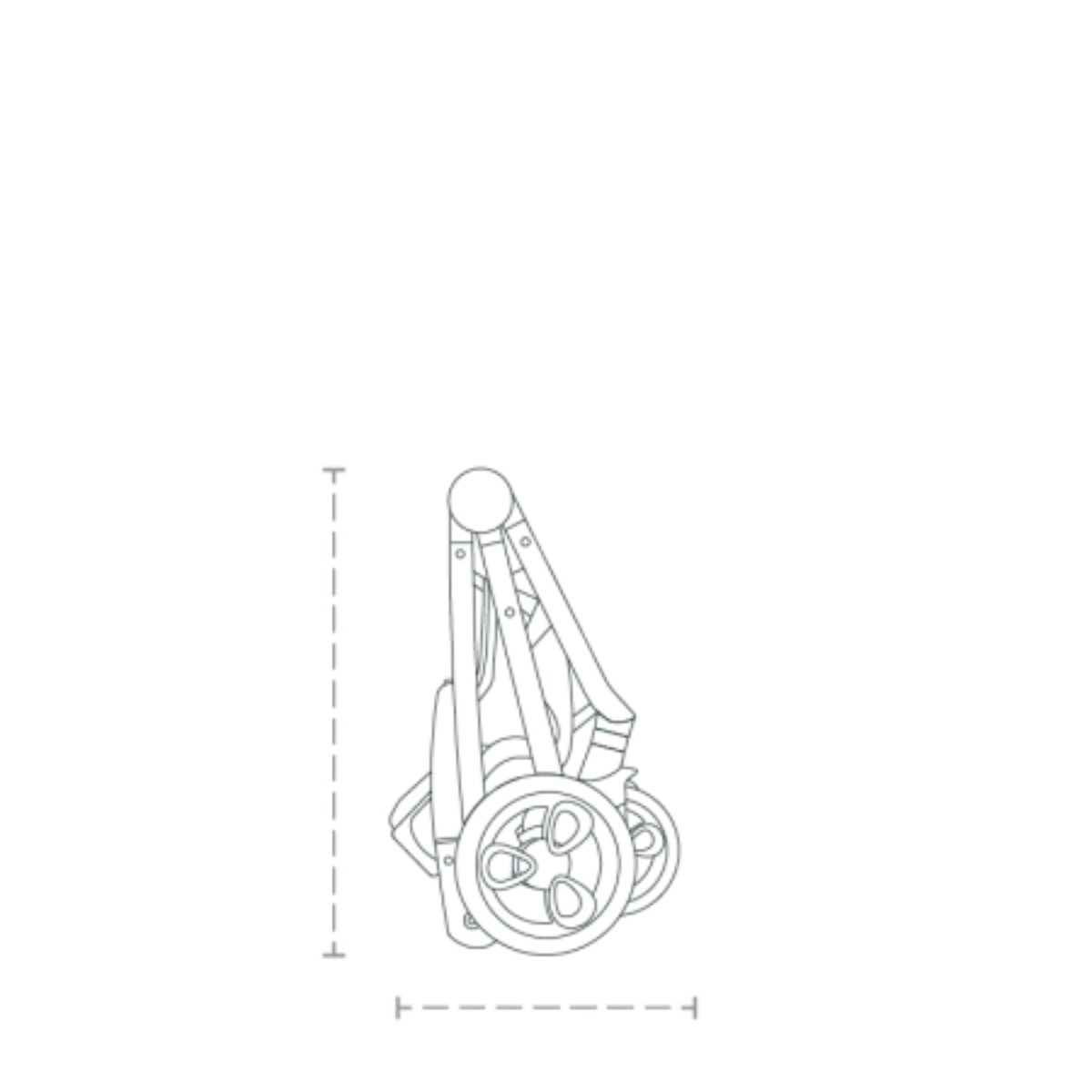 TAVO Roscoe Stroller Frame For Maeve