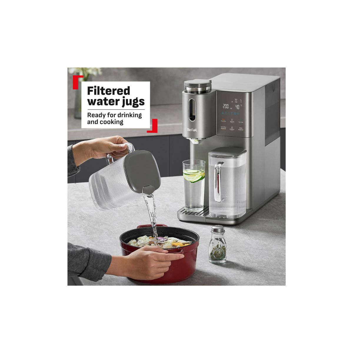 TEFAL BR653B RO Water Purifier Plus