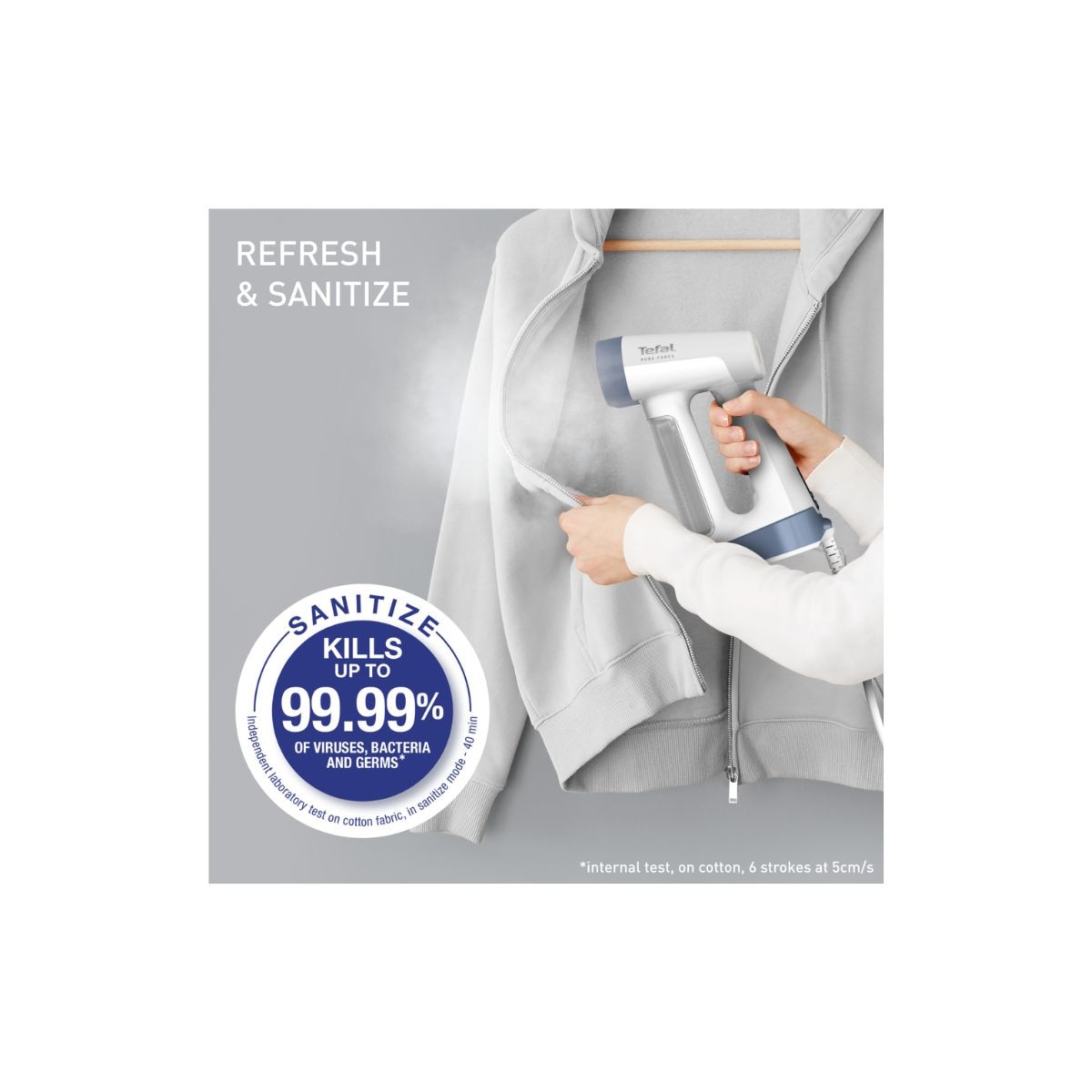 TEFAL 特福 DT8722 Pure Force 手提蒸氣掛熨機