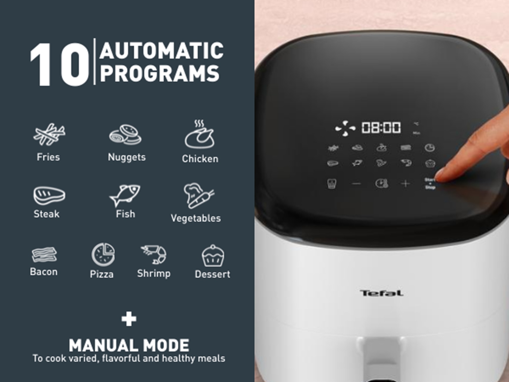 TEFAL 特福 EY245 5公升 健康氣炸鍋