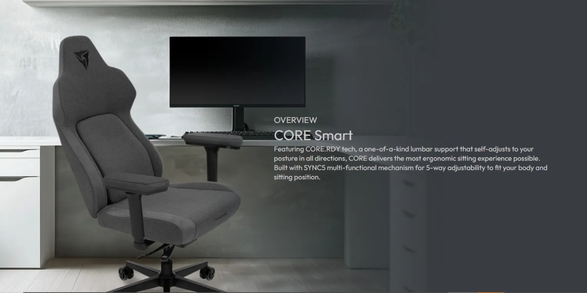 THUNDERX3 CORE Smart  LOFT Ergonomic Gaming Chair