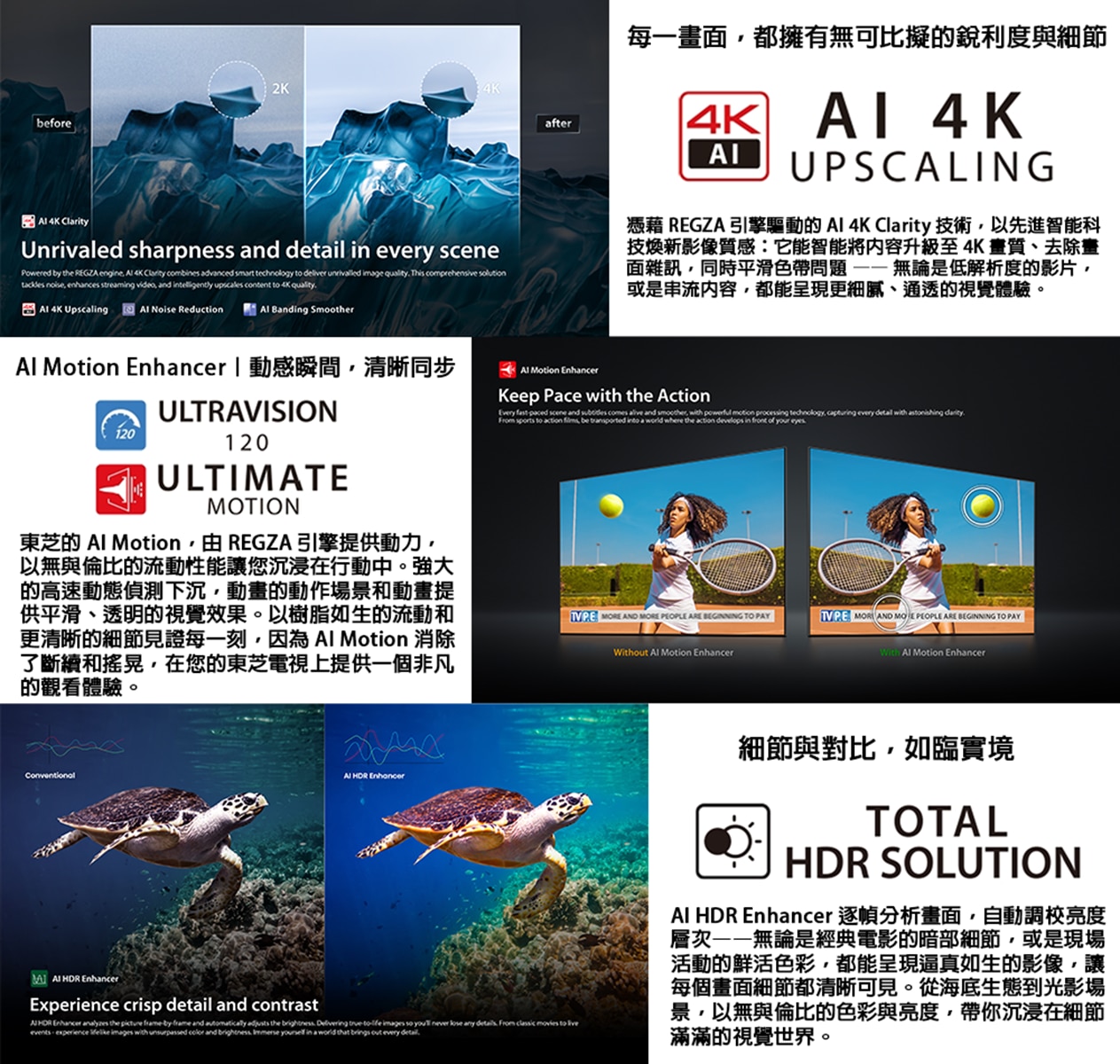 TOSHIBA 東芝 M450SK 4K QLED 智能電視 LED 液晶體電視