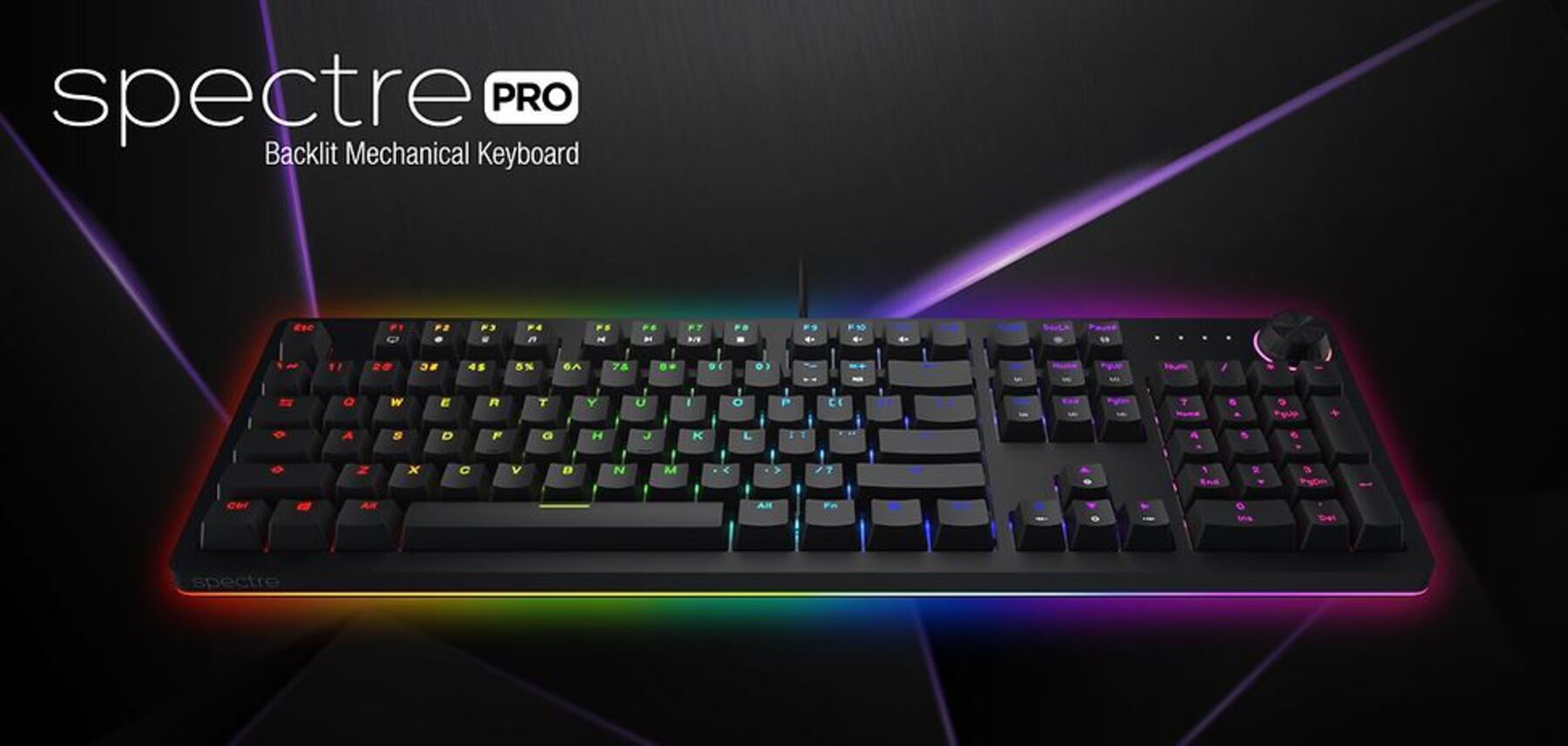 Tecware Spectre Pro RGB Mechanical Gaming Keyboard (Outemu Red Switch)