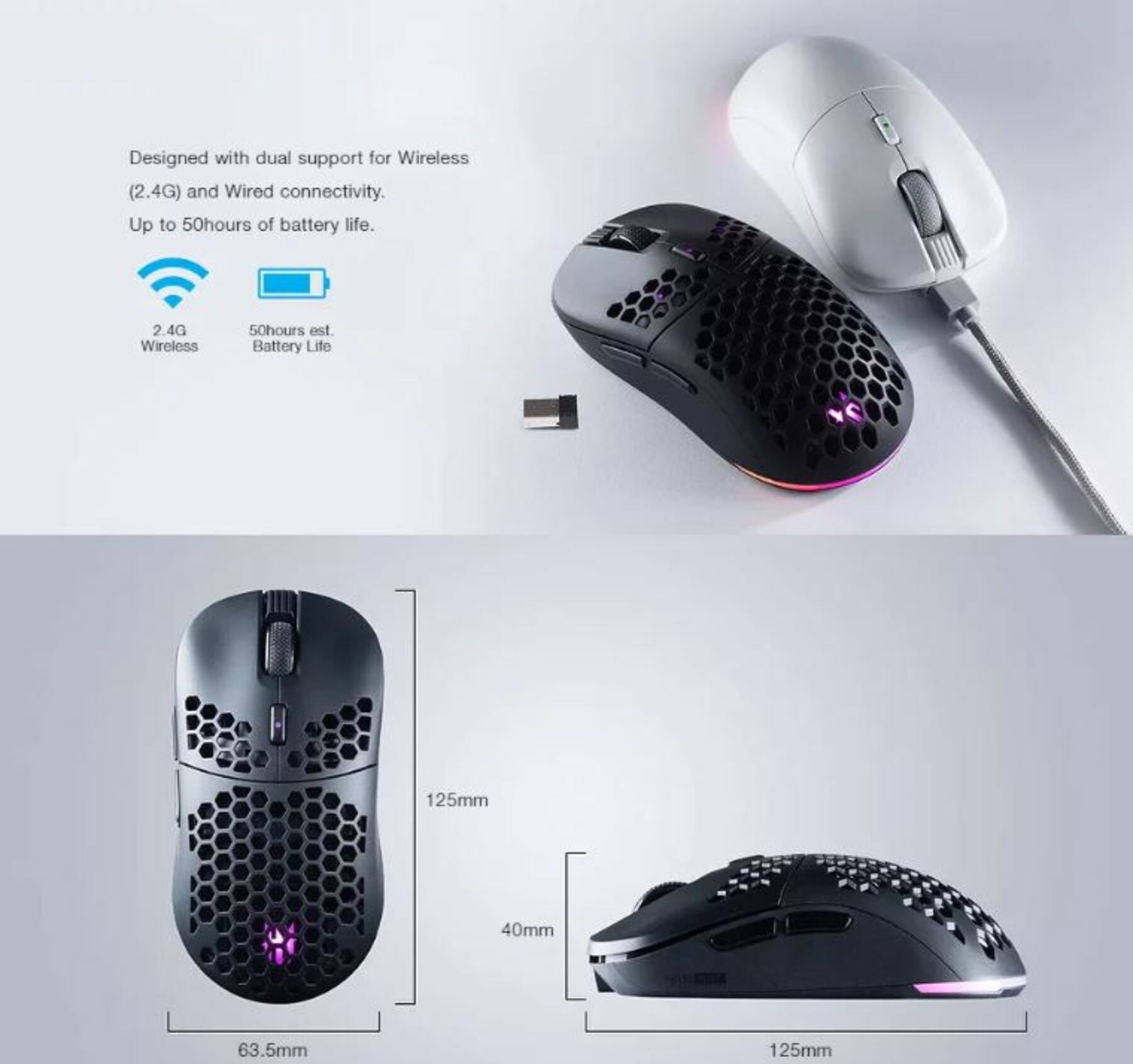 Tecware Pulse Elite Wireless Gaming Mouse