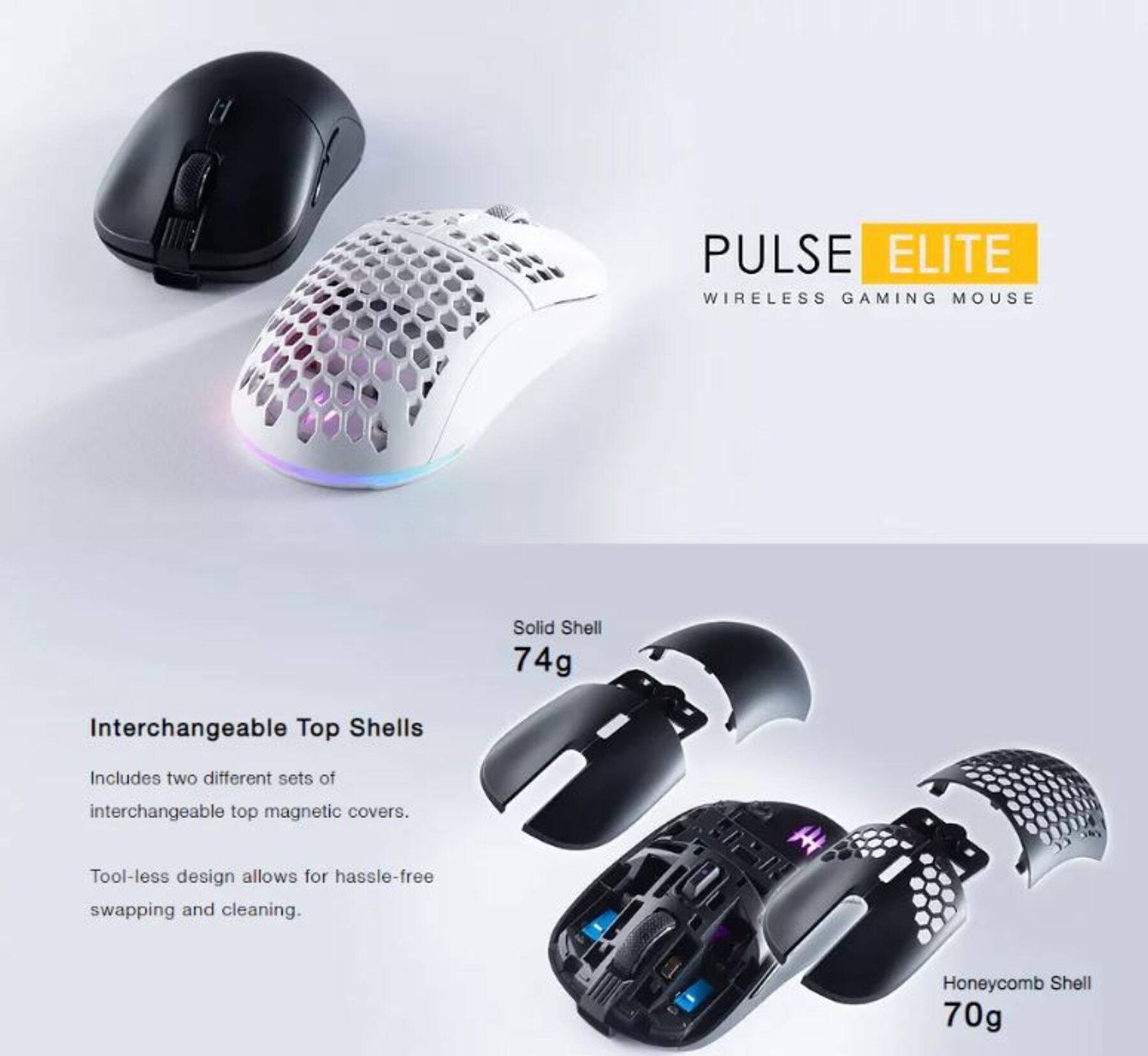 Tecware Pulse Elite 無線電競滑鼠