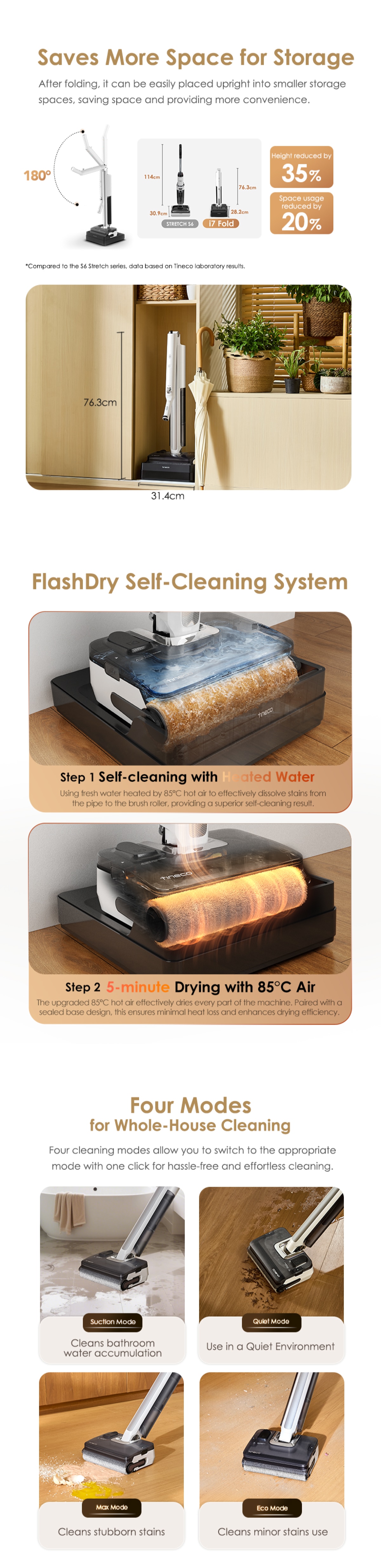 Tineco Floor One i7 Fold Floor Washer